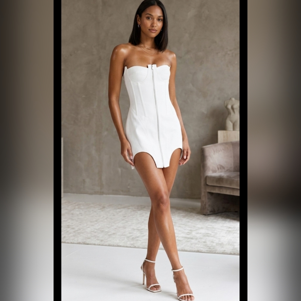 Dion Lee Arch Bustier Mini Dress